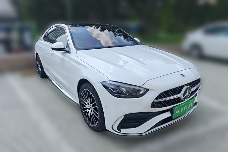 Used Mercedes-Benz C-Class 2025 C 260 L Sport Edition Front Right 45 Deg