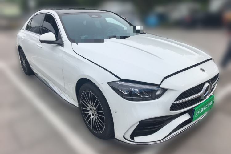 Used Mercedes-Benz C-Class 2025 Refresh C 260 L Night Edition Sports Version Front Right 45 Deg