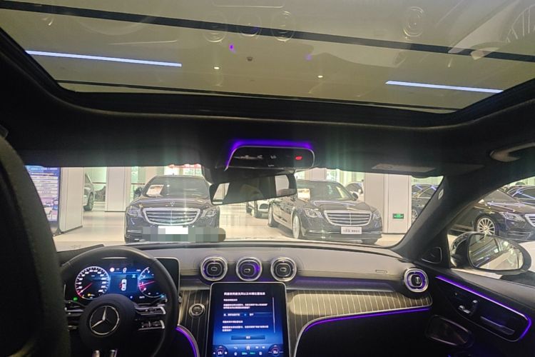 Used Mercedes-Benz C-Class 2025 C 260 L Obsidian Night Sport Edition Headliner