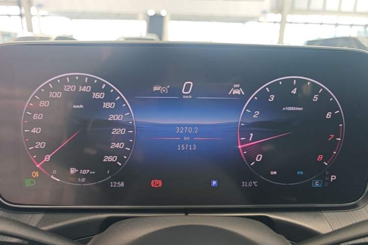 Used Mercedes-Benz C-Class 2025 Facelift C 260 L Sport Edition Instrument Cluster