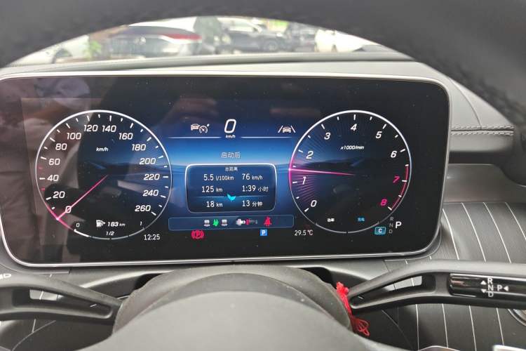 Used Mercedes-Benz C-Class 2025 C 200 L Sport Edition Instrument Cluster