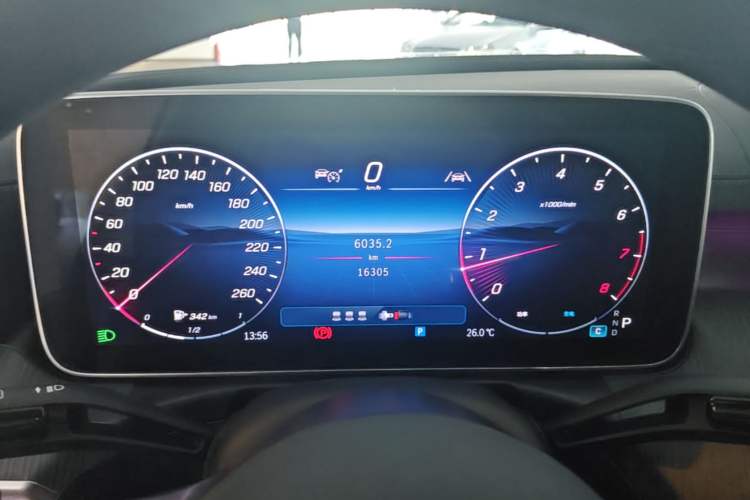 Used Mercedes-Benz C-Class 2025 C 260 L Sport Edition Instrument Cluster
