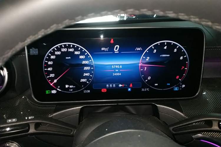 Used Mercedes-Benz C-Class 2025 C 260 L Sport Edition Instrument Cluster