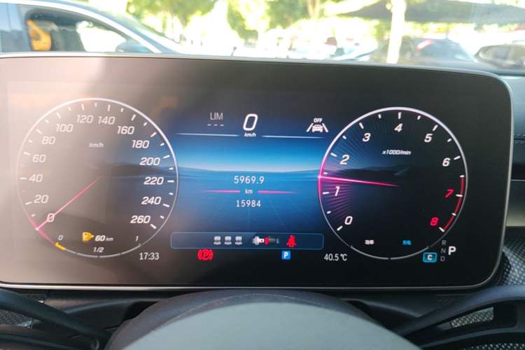Used Mercedes-Benz C-Class 2025 C 260 L Sport Edition Instrument Cluster