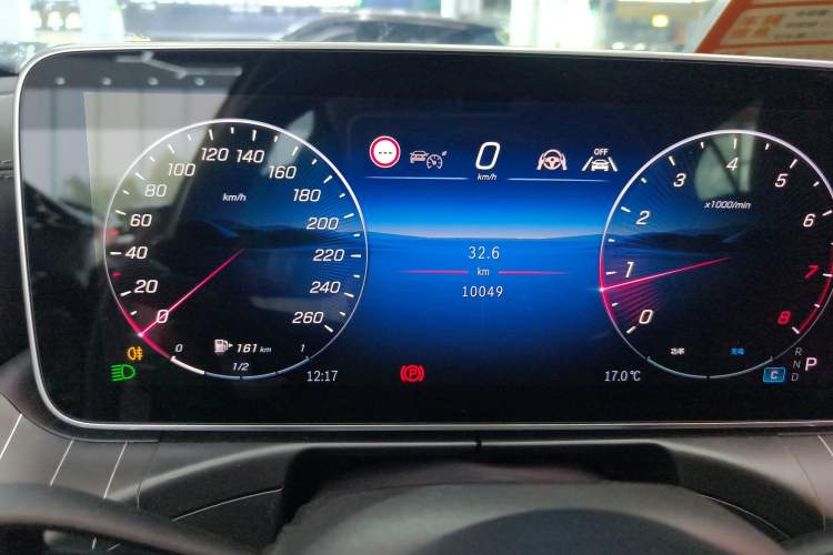 Used Mercedes-Benz C-Class 2025 C 260 L Obsidian Night Sport Edition Instrument Cluster