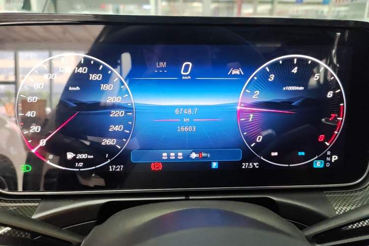 Used Mercedes-Benz C-Class 2025 C 260 L Sport Edition Instrument Cluster
