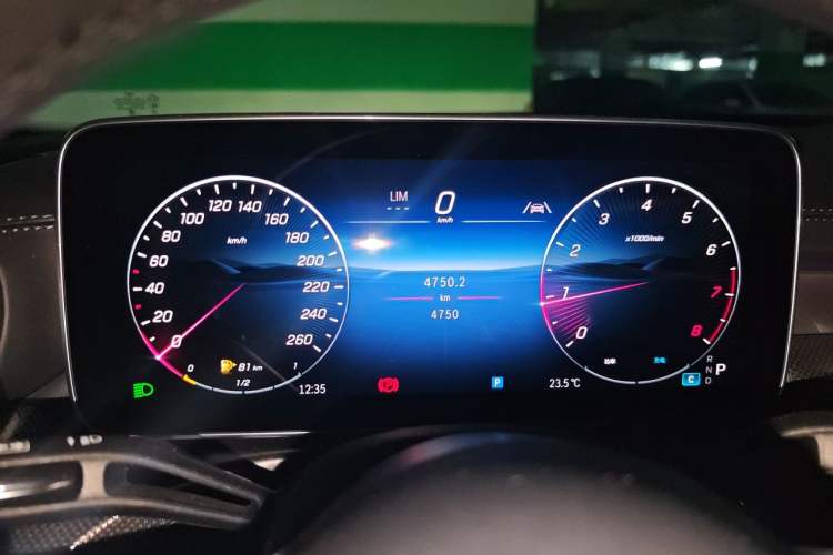 Used Mercedes-Benz C-Class 2025 Refresh C 260 L Night Edition Sports Version Instrument Cluster