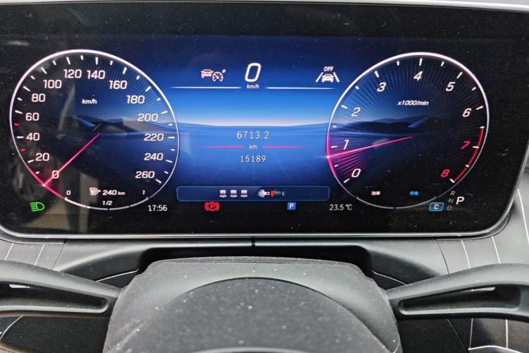Used Mercedes-Benz C-Class 2025 C 260 L Obsidian Night Sport Edition Instrument Cluster
