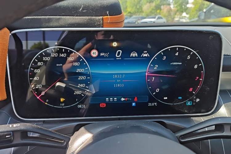 Used Mercedes-Benz C-Class 2025 C 260 L Obsidian Night Sport Edition Instrument Cluster