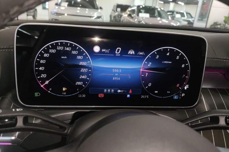 Used Mercedes-Benz C-Class 2025 C 260 L Obsidian Night Sport Edition Instrument Cluster