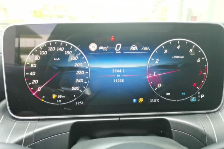 Used Mercedes-Benz C-Class 2025 C 260 L Sport Edition Instrument Cluster