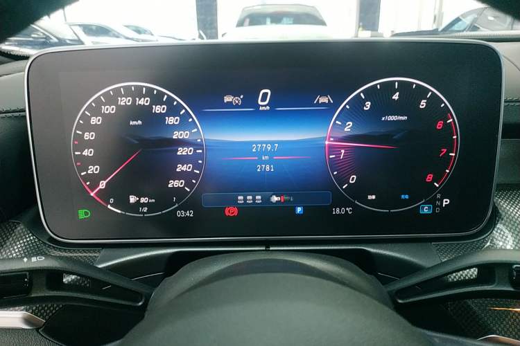 Used Mercedes-Benz C-Class 2025 Facelift C 260 L Sport Edition Instrument Cluster