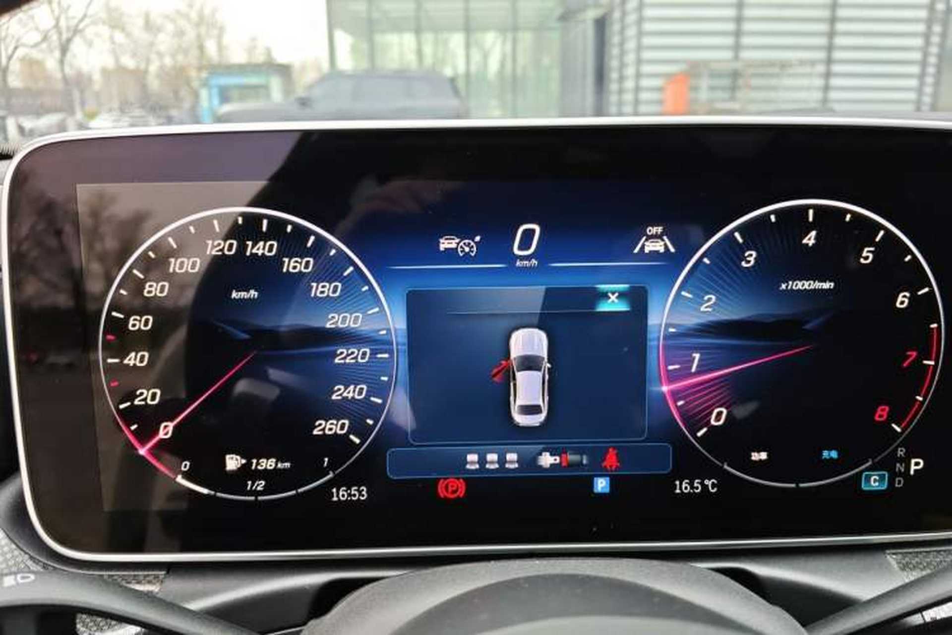 Used Mercedes-Benz C-Class 2025 C 260 L Obsidian Night Sport Edition Instrument Cluster