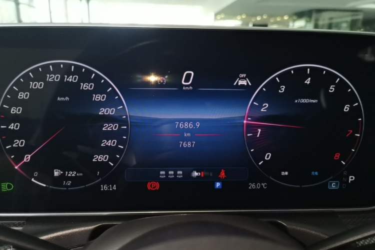 Used Mercedes-Benz C-Class 2025 C 260 L Obsidian Night Sport Edition Instrument Cluster