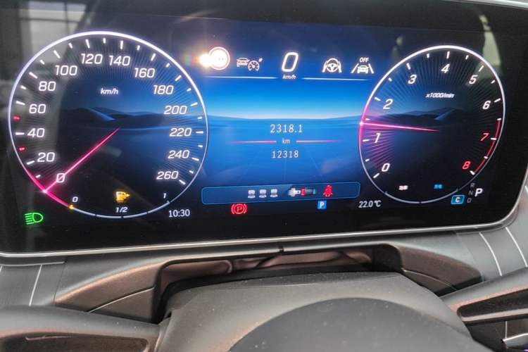 Used Mercedes-Benz C-Class 2025 C 260 L Obsidian Night Sport Edition Instrument Cluster
