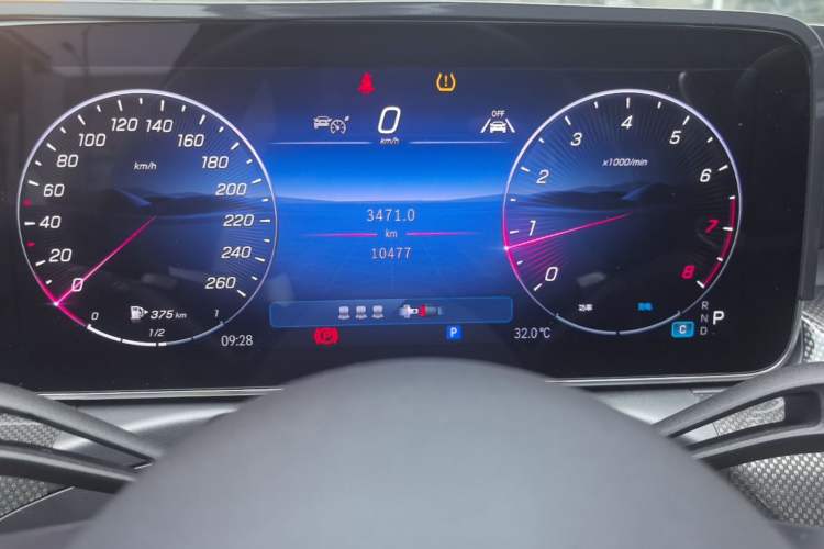 Used Mercedes-Benz C-Class 2025 C 260 L Sport Edition Instrument Cluster