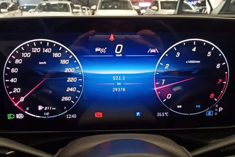 Used Mercedes-Benz C-Class 2025 Facelift C 260 L Sport Edition Instrument Cluster
