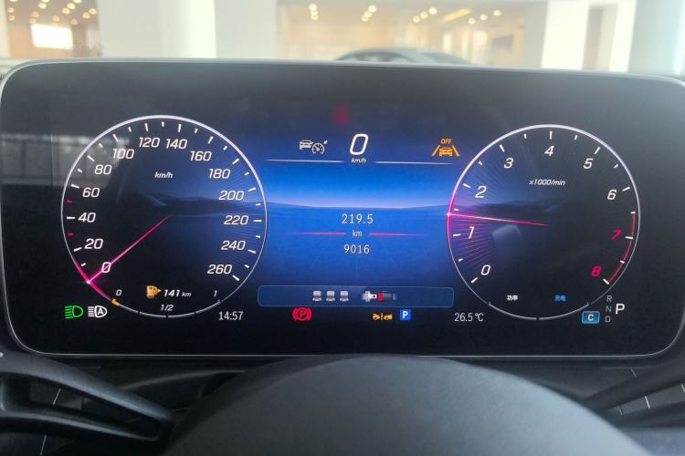 Used Mercedes-Benz C-Class 2025 C 260 L Obsidian Night Sport Edition Instrument Cluster