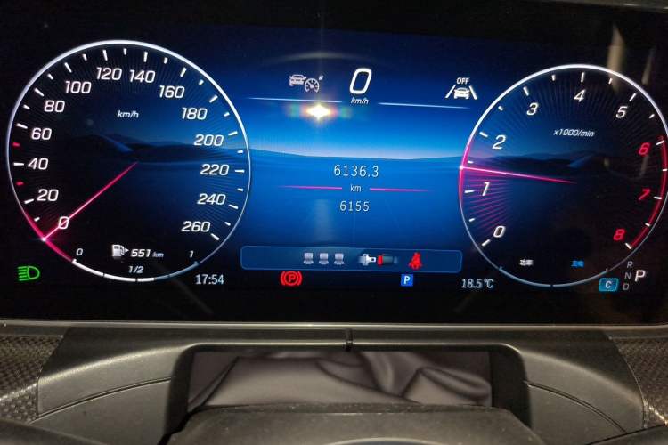 Used Mercedes-Benz C-Class 2025 Facelift C 260 L Sport Edition Instrument Cluster