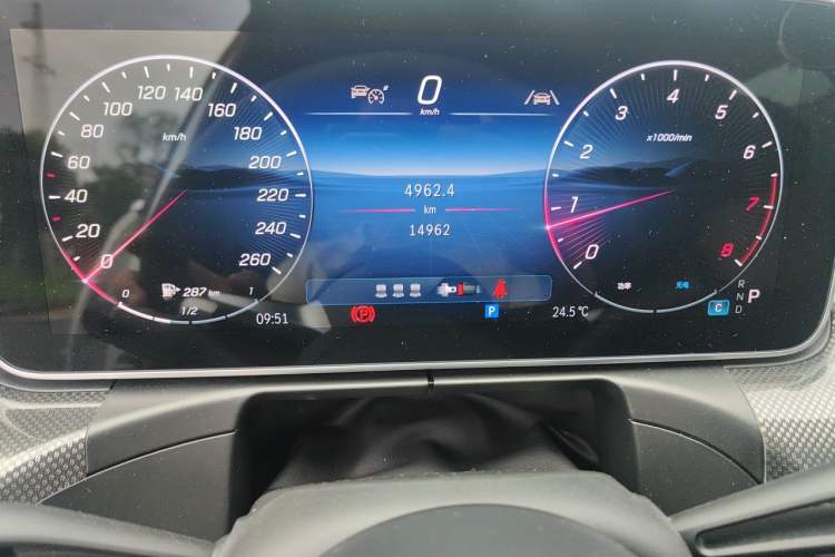 Used Mercedes-Benz C-Class 2025 C 260 L Sport Edition Instrument Cluster