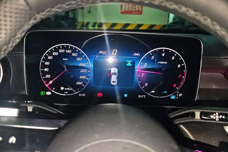 Used Mercedes-Benz C-Class 2025 C 260 L Obsidian Night Sport Edition Instrument Cluster