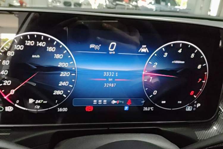 Used Mercedes-Benz C-Class 2025 Refresh C 260 L Night Edition Sports Version Instrument Cluster