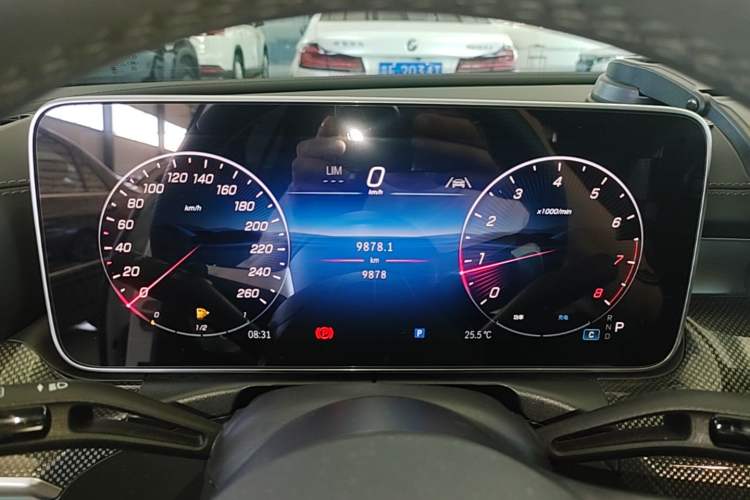 Used Mercedes-Benz C-Class 2025 C 260 L Obsidian Night Sport Edition Instrument Cluster