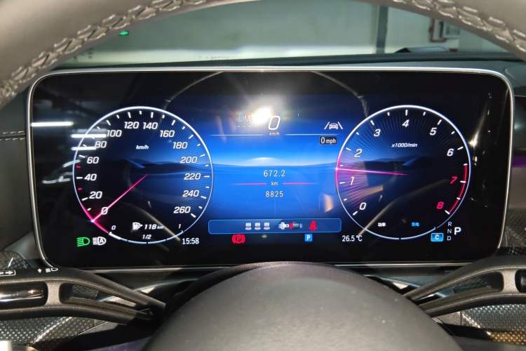 Used Mercedes-Benz C-Class 2025 Facelift C 260 L Sport Edition Instrument Cluster