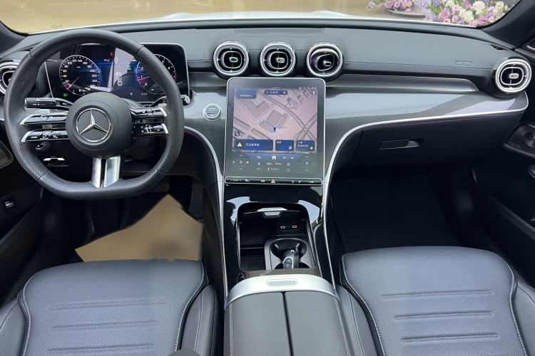 Used Mercedes-Benz C-Class 2025 C 260 L Obsidian Night Sport Edition Interior 2
