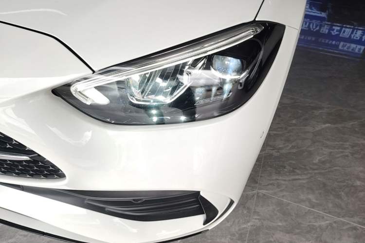 Used Mercedes-Benz C-Class 2025 C 260 L Obsidian Night Sport Edition Left Front Headlight