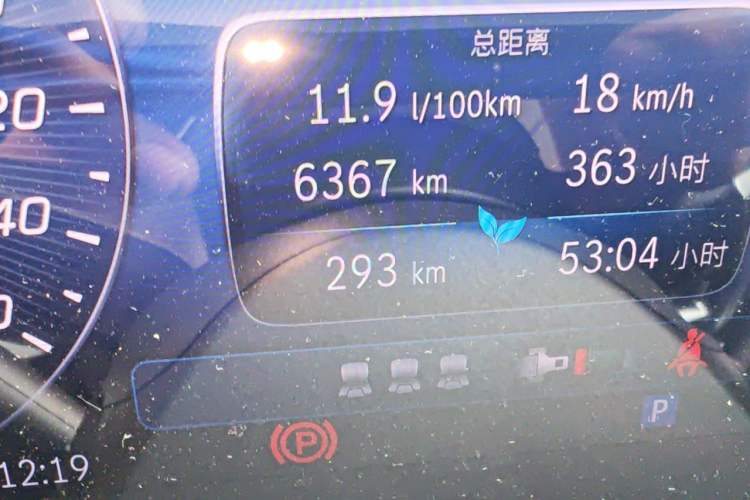 Used Mercedes-Benz C-Class 2025 C 260 L Sport Edition Odometer Close Up
