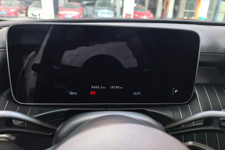 Used Mercedes-Benz C-Class 2025 C 260 L Obsidian Night Sport Edition Odometer Close Up