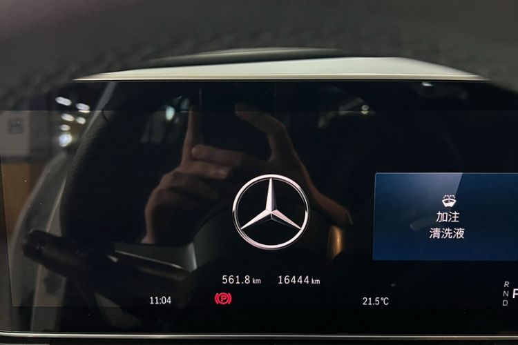Used Mercedes-Benz C-Class 2025 C 260 L Obsidian Night Sport Edition Odometer Close Up