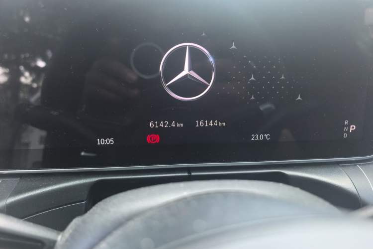 Used Mercedes-Benz C-Class 2025 C 260 L Sport Edition Odometer Close Up