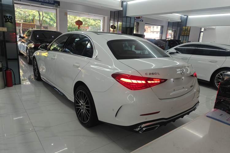 Used Mercedes-Benz C-Class 2025 C 260 L Sport Edition Rear Left 45 Deg