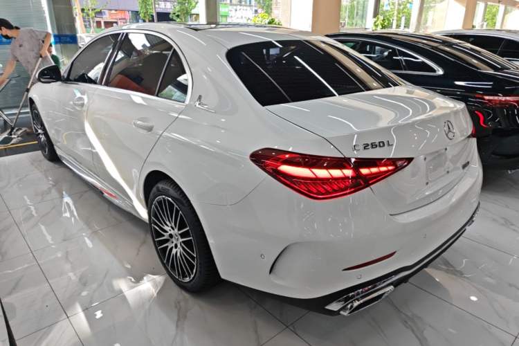 Used Mercedes-Benz C-Class 2025 C 260 L Sport Edition Rear Left 45 Deg