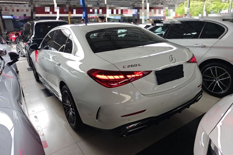 Used Mercedes-Benz C-Class 2025 Facelift C 260 L Sport Edition Rear Left 45 Deg