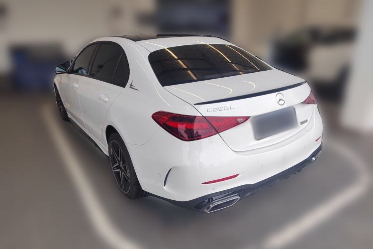 Used Mercedes-Benz C-Class 2025 Refresh C 260 L Night Edition Sports Version Rear Left 45 Deg