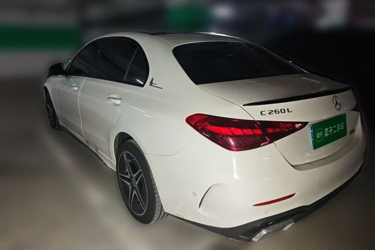 Used Mercedes-Benz C-Class 2025 Refresh C 260 L Night Edition Sports Version Rear Left 45 Deg