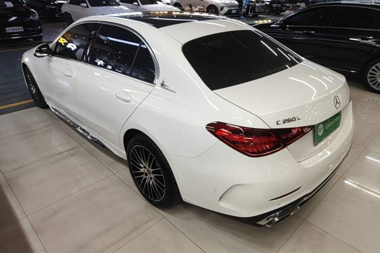 Used Mercedes-Benz C-Class 2025 Facelift C 260 L Sport Edition Rear Left 45 Deg