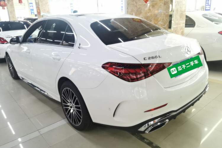 Used Mercedes-Benz C-Class 2025 Facelift C 260 L Sport Edition Rear Left 45 Deg
