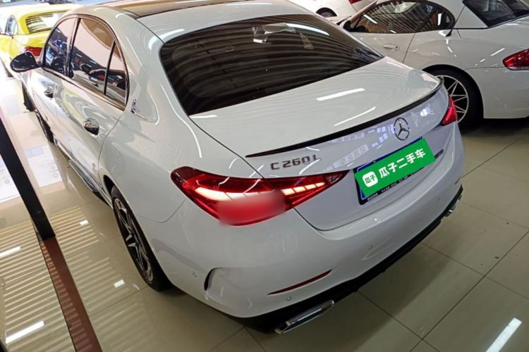 Used Mercedes-Benz C-Class 2025 Refresh C 260 L Night Edition Sports Version Rear Left 45 Deg