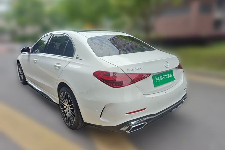 Used Mercedes-Benz C-Class 2025 Facelift C 260 L Sport Edition Rear Left 45 Deg