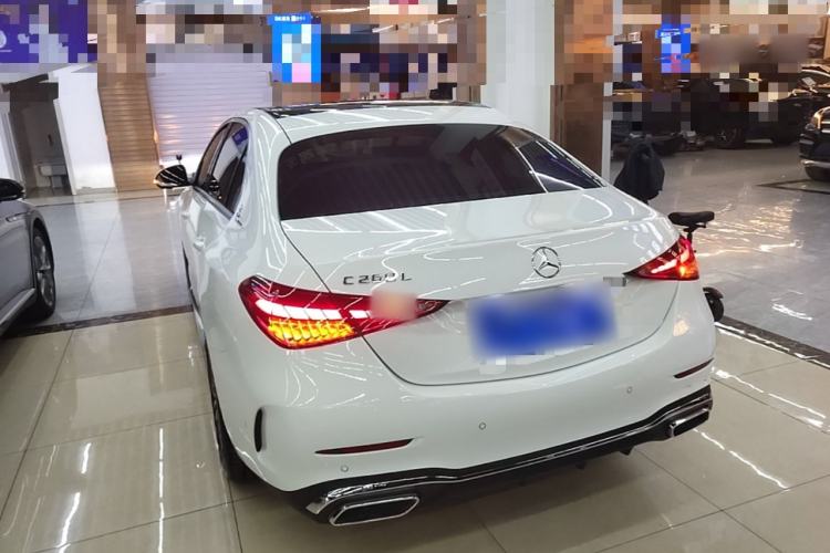 Used Mercedes-Benz C-Class 2025 Facelift C 260 L Sport Edition Rear Left 45 Deg