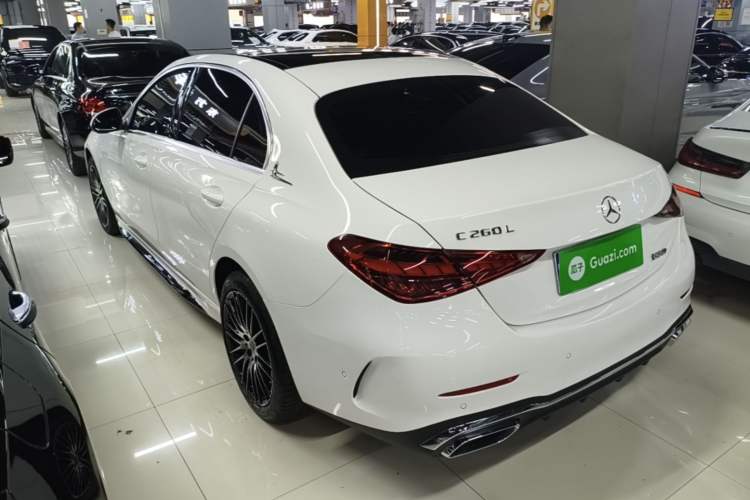 Used Mercedes-Benz C-Class 2025 Facelift C 260 L Sport Edition Rear Left 45 Deg