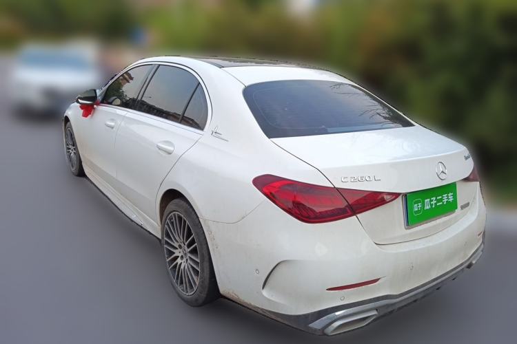 Used Mercedes-Benz C-Class 2025 Facelift C 260 L Sport Edition Rear Left 45 Deg