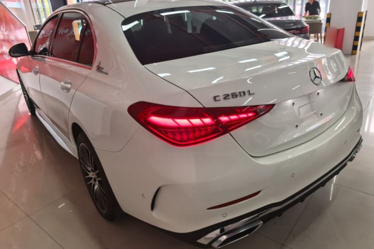 Used Mercedes-Benz C-Class 2025 Facelift C 260 L Sport Edition Rear Left 45 Deg