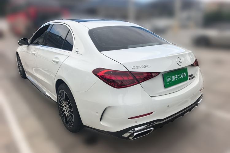 Used Mercedes-Benz C-Class 2025 Refresh C 260 L Night Edition Sports Version Rear Left 45 Deg
