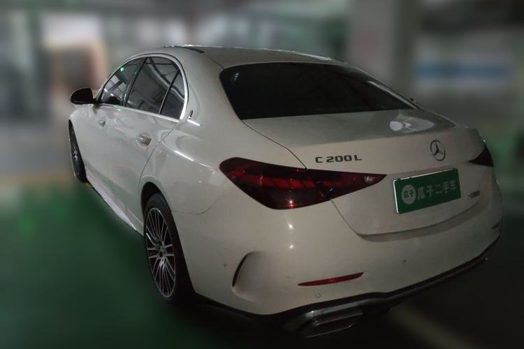 Used Mercedes-Benz C-Class 2025 Refresh C 200 L Sport Edition Rear Left 45 Deg