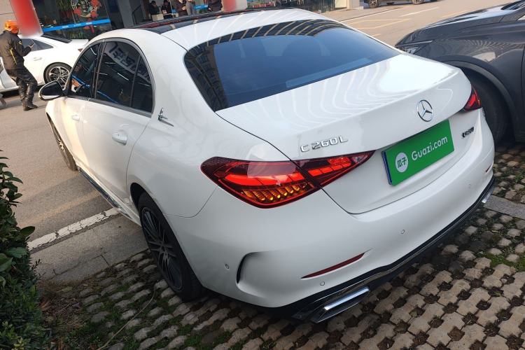 Used Mercedes-Benz C-Class 2025 Facelift C 260 L Sport Edition Rear Left 45 Deg